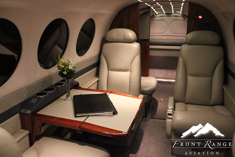 King Air 350 Interior