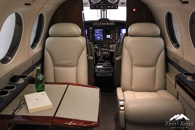 King Air 350 Cabin